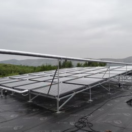 忻州神池宏遠煤業太陽能職工洗浴熱水工程