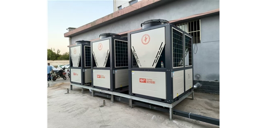 太原科技大學洗浴中心中廣歐特斯空氣能熱水工程