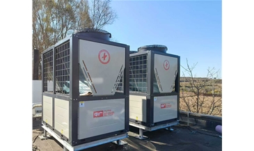 長治市襄垣縣治超站2臺中廣歐特斯185兩聯供機組及百余臺落地風盤施工完畢